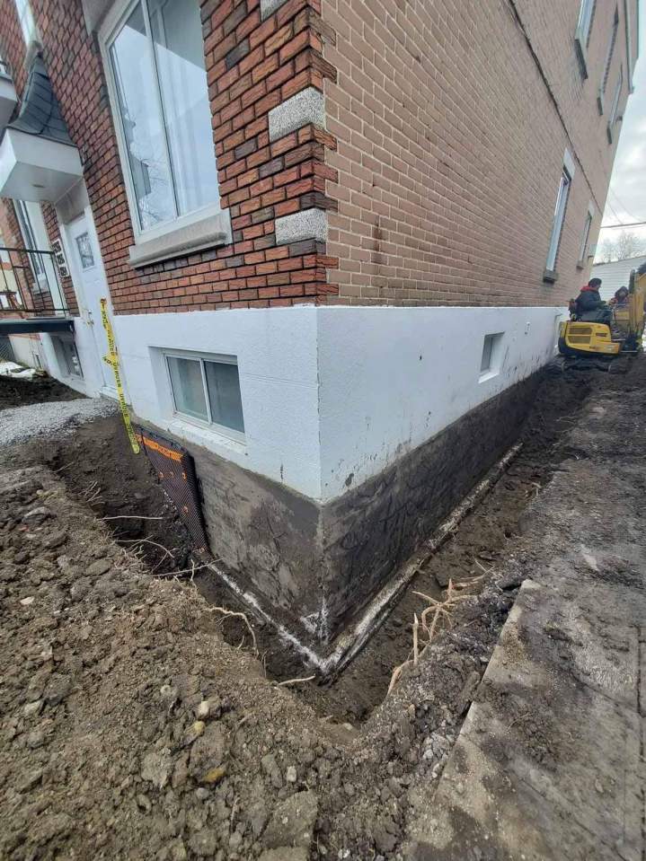 Travaux fondations Grand Montréal